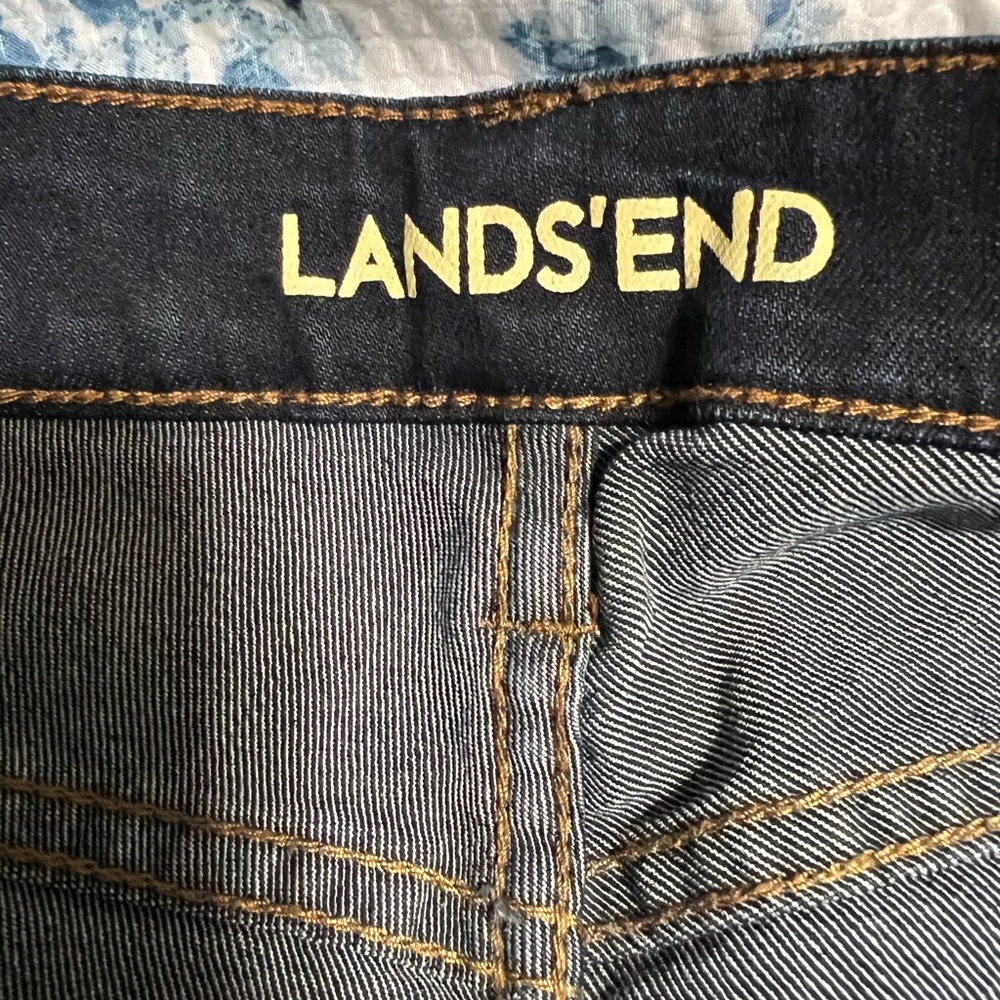 Pre-loved Land'sEnd  women's jeans 👖 size 10 - Picture 4 of 6